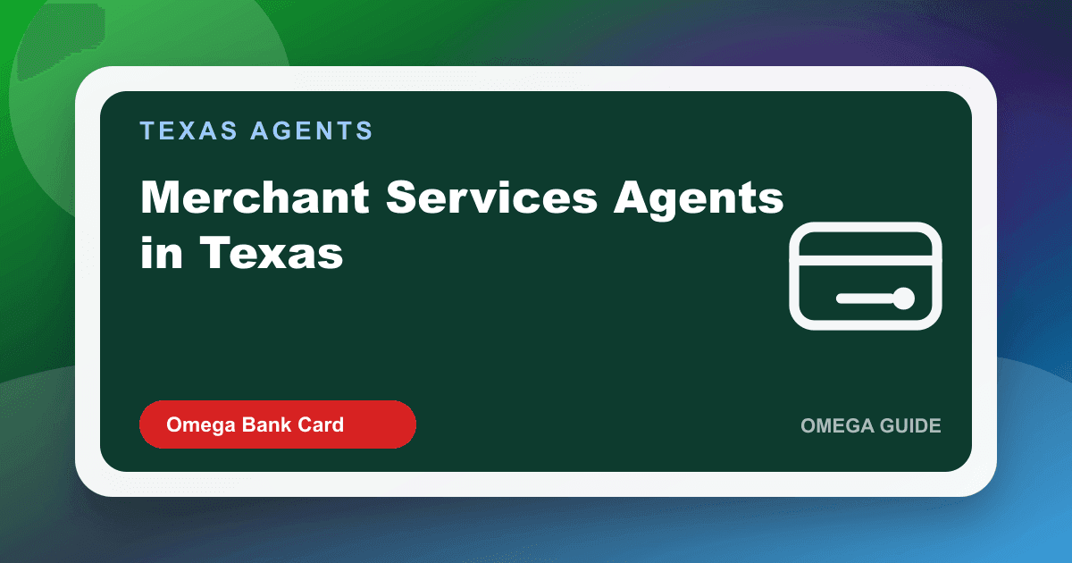 Texas merchant services agent at a Dallas restaurant counter reviewing a statement with a merchant
