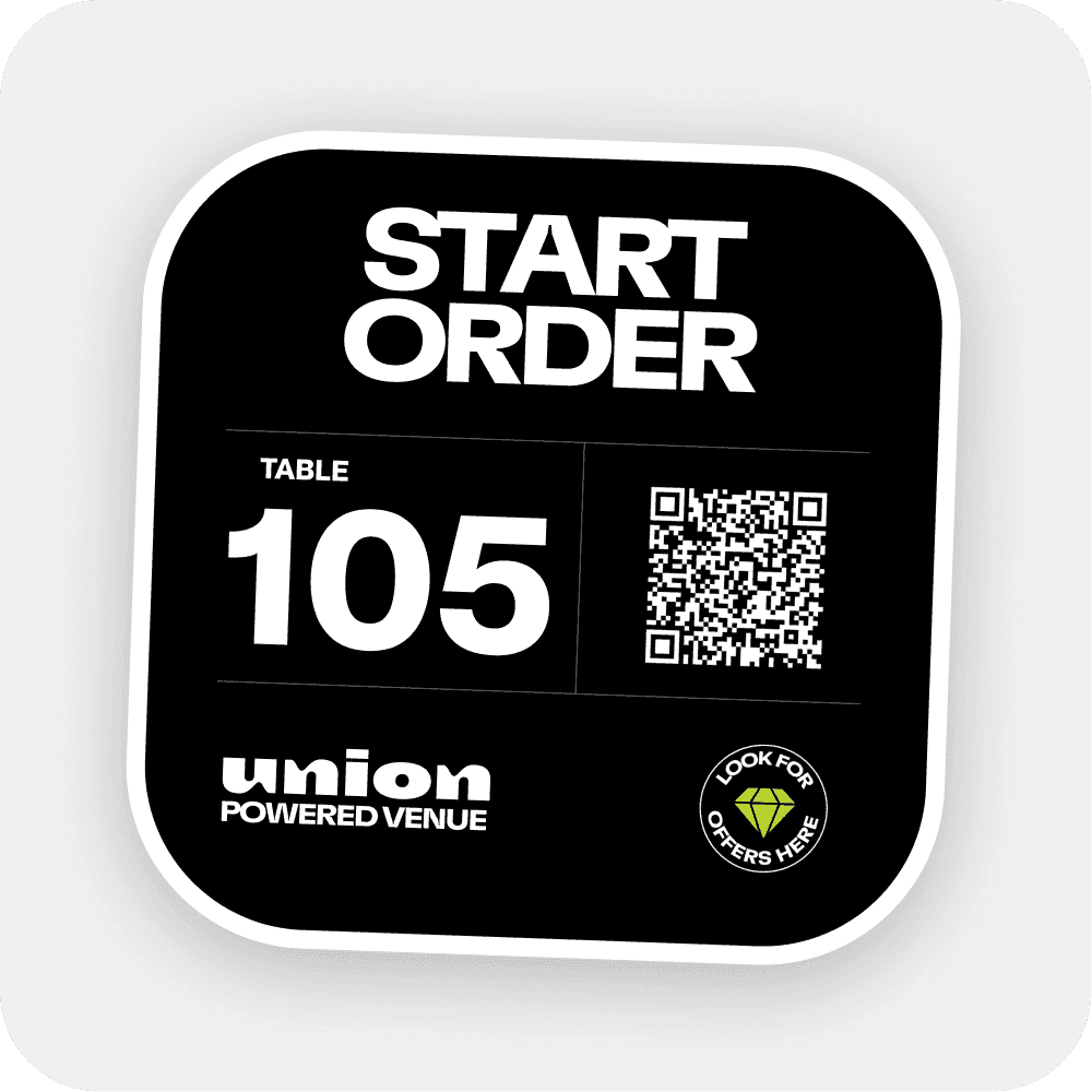 Step 1: guest scans QR to open menu