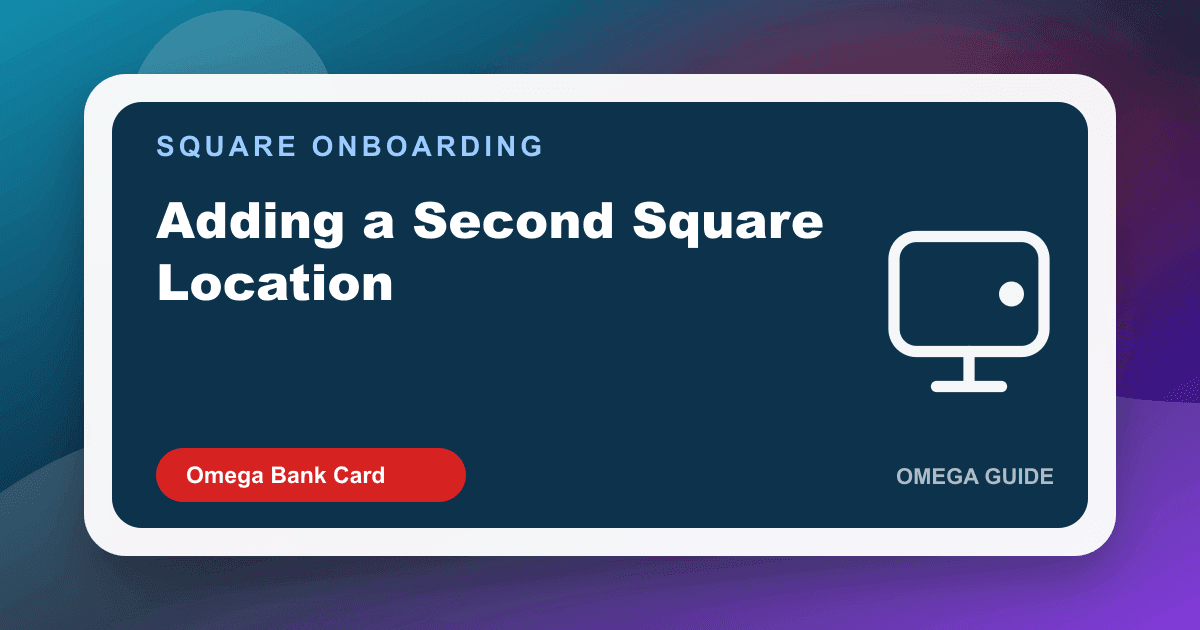 Two storefronts on one Square seller account with separate location settings and hardware