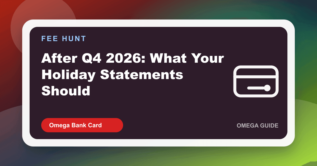 Owner comparing November and December 2026 merchant statements to plan processing before the next holiday peak