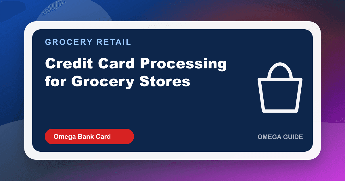 Grocery store checkout lane credit card processing terminal independent supermarket Georgia