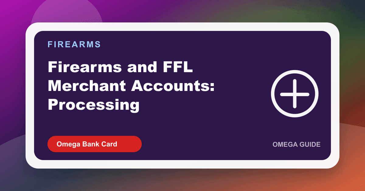 Licensed FFL gun shop counter with paperwork, age verification, and a card terminal for dealer sales