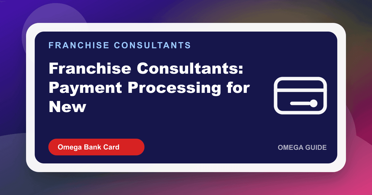 Franchise consultant reviewing POS and payment processing options with a new franchisee before opening