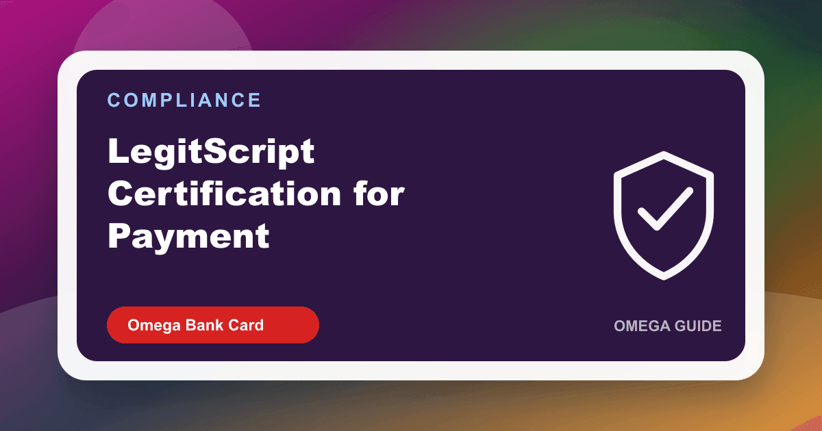 LegitScript healthcare merchant certification badge review for online pharmacy and telehealth payment processing underwriting