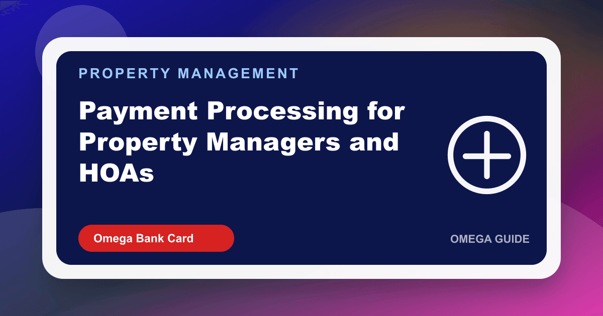 Property manager sending HOA dues invoices with ACH and card pay-by-link options