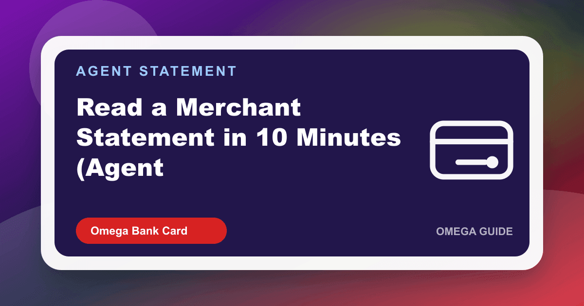 Merchant services agent marking effective rate and junk fees on a processing statement with a timer