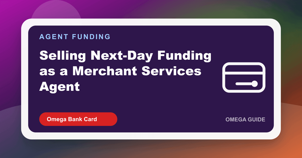 Agent explaining next-day funding cut-off times versus standard settlement on a merchant calendar