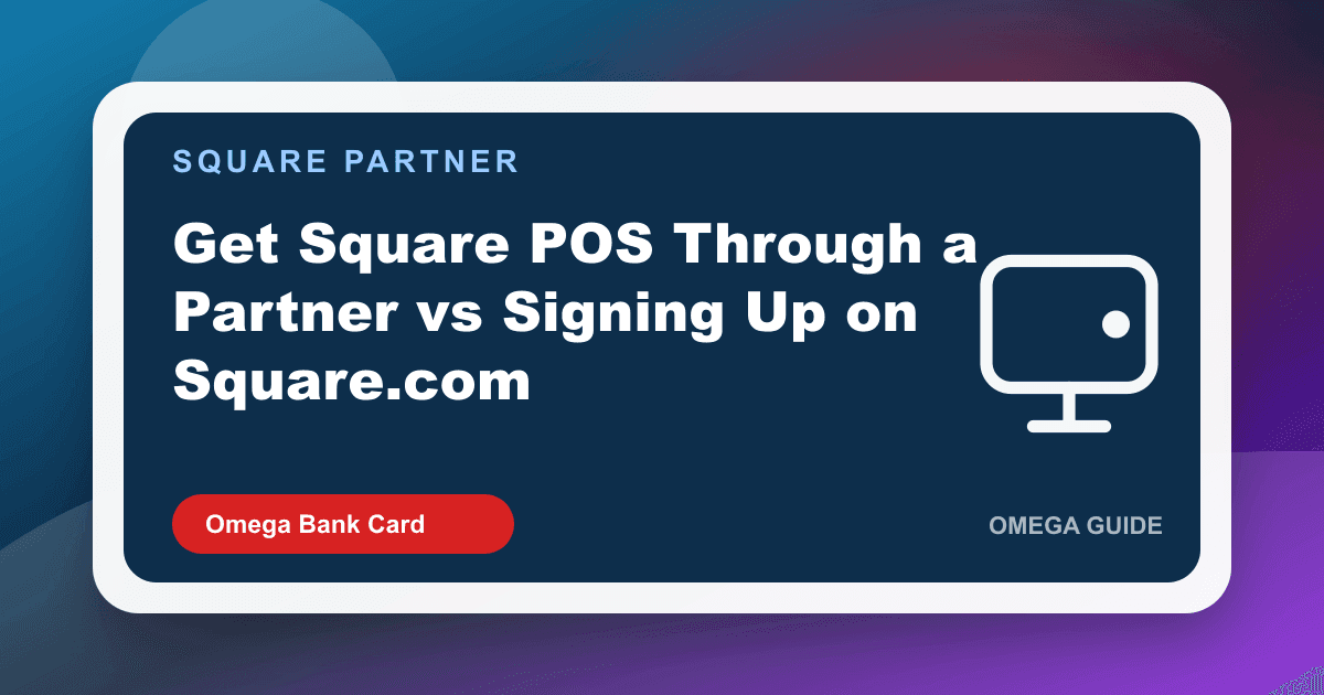 Independent Square partner helping a merchant choose Square Register versus signing up on Square.com, national POS onboarding