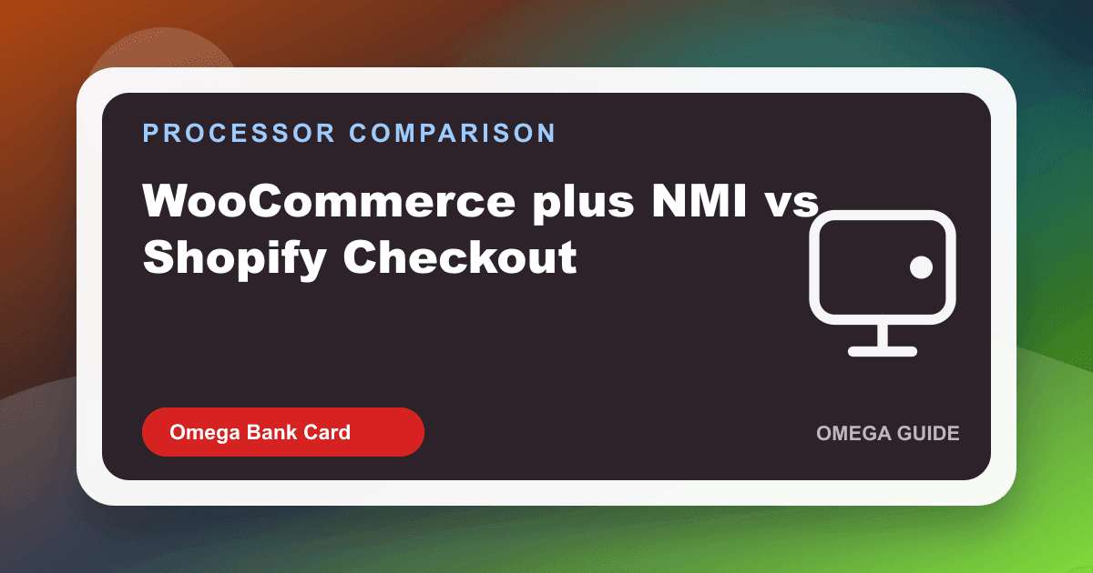 Ecommerce operator comparing Shopify checkout to a WooCommerce store with an NMI gateway